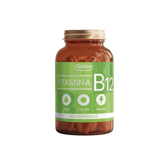 VITAMINA B12 25 ug 60 COMPRIMIDOS DIELISA