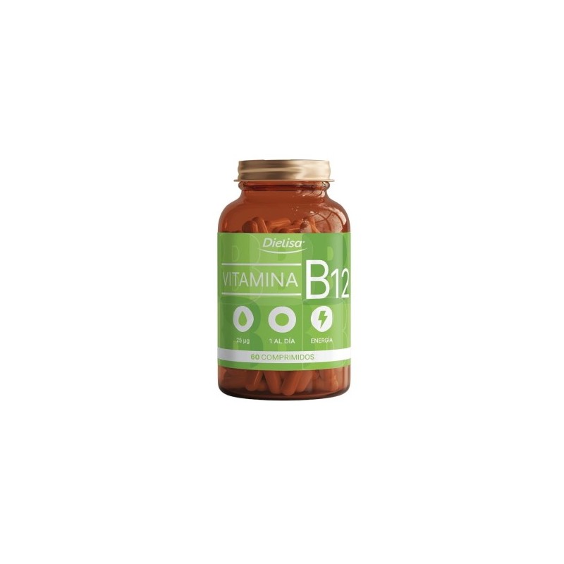 VITAMINA B12 25 ug 60 COMPRIMIDOS DIELISA