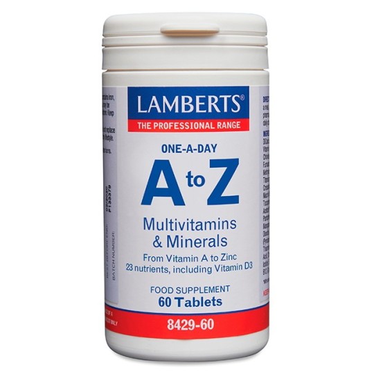 A to Z Multivitamins & Minerals LAMBERTS 60 TABLETS