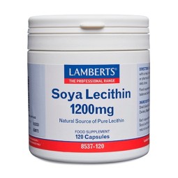 SOYA LECITHIN 1200 MG LAMBERTS 120 CAPSULES