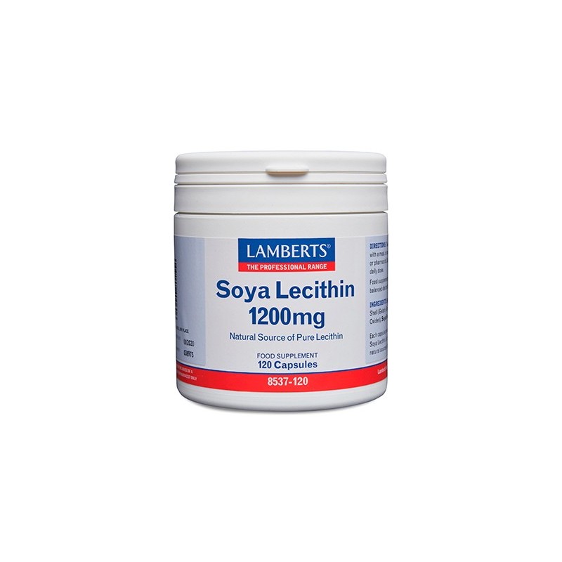 SOYA LECITHIN 1200 MG LAMBERTS 120 CAPSULES