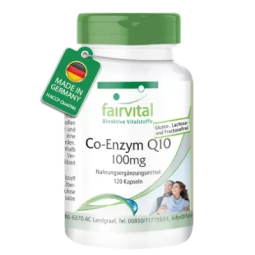 Co-Enzima Q10 100mg FAIRVITAL 120 Cápsulas