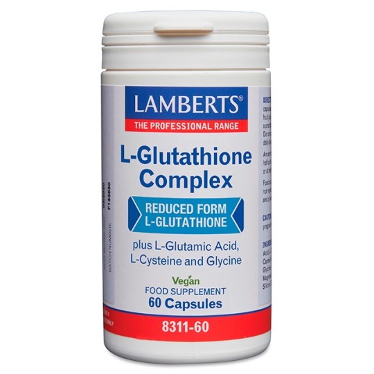 L-GLUTATHIONE  COMPLEX  LAMBERTS 60 CAPSULES