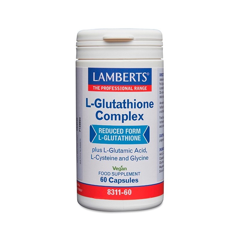 L-GLUTATHIONE  COMPLEX  LAMBERTS 60 CAPSULES