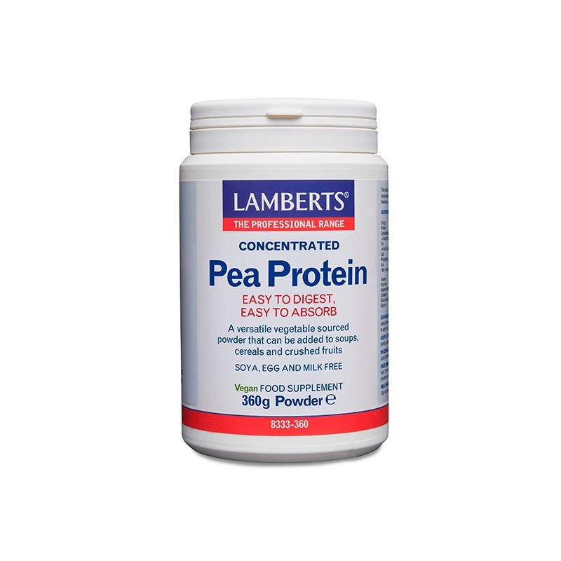 PEA PROTEIN - PROTEÍNA DE GUISANTE LAMBERTS 360 G