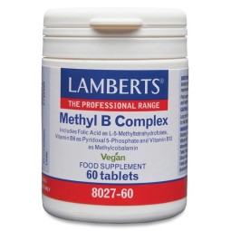 METHYL B COMPLEX LAMBERTS 60 TABLETS VEGAN