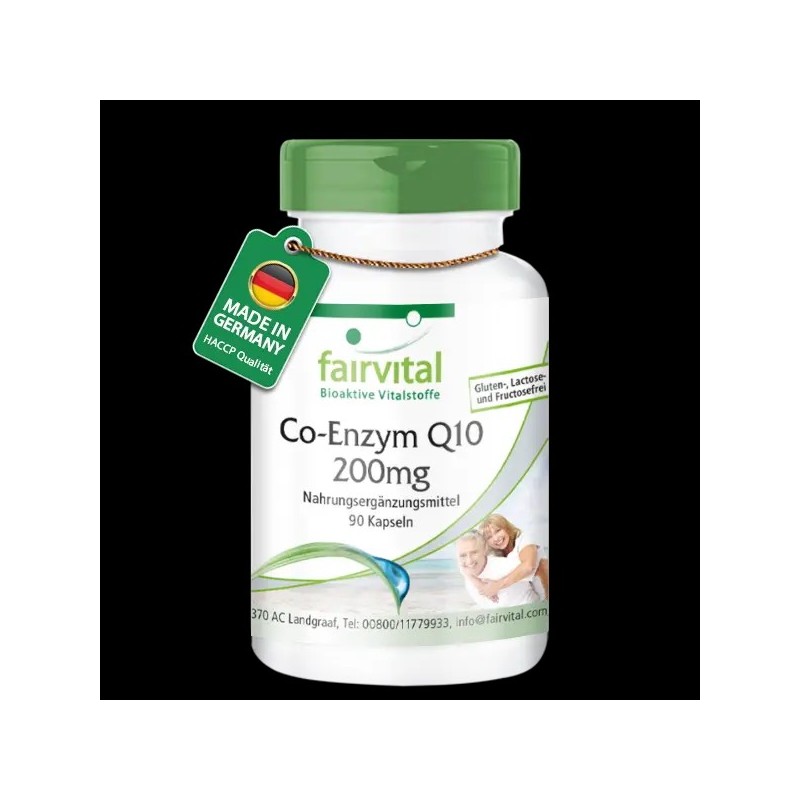 Co-Enzym Q10 200 mg FAIRVITAL 90 CAPSULES