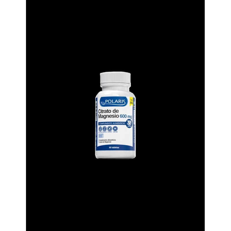 CITRATO DE MAGNESIO 600 MG POLARIS 60 TABLETAS