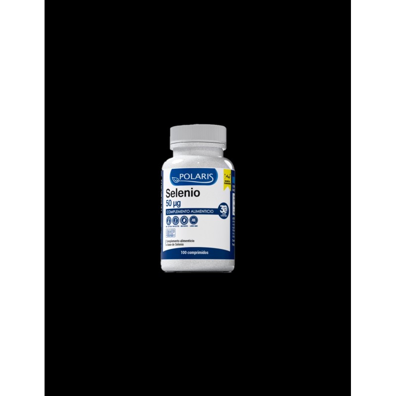 SELENIO 50ug POLARIS 100 COMPRIMIDOS