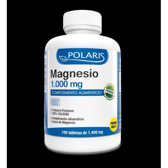 MAGNESIO 1.000 mg POLARIS 100 TABLETAS