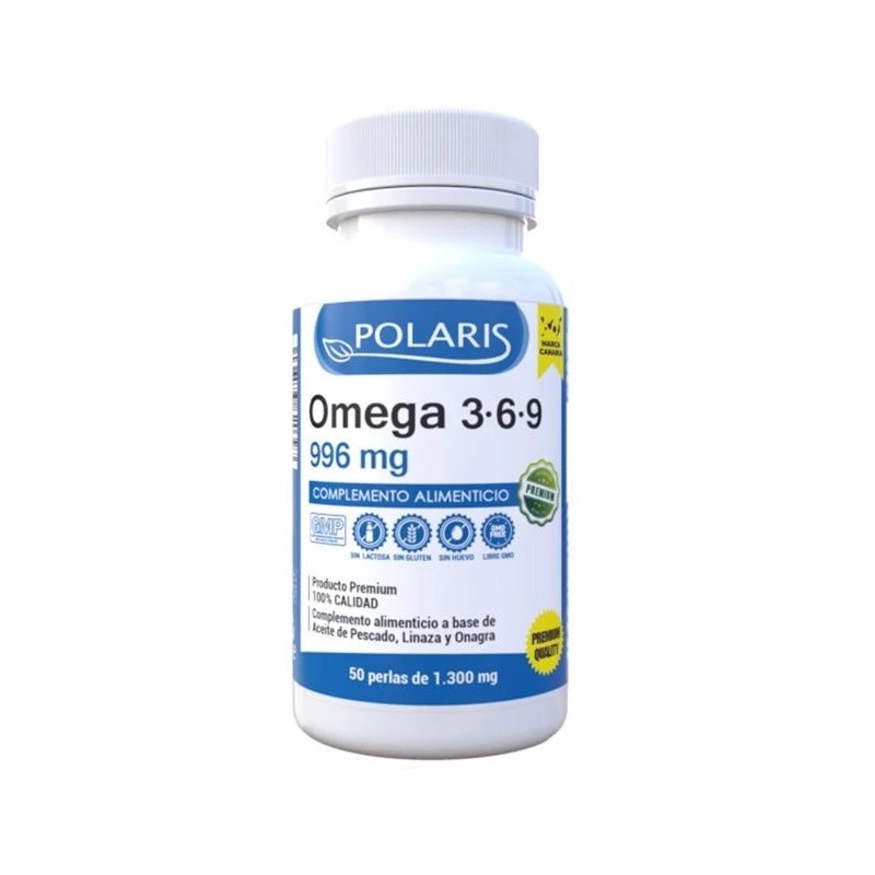 OMEGAS 3-6-9 996 MG POLARIS 50 PERLAS