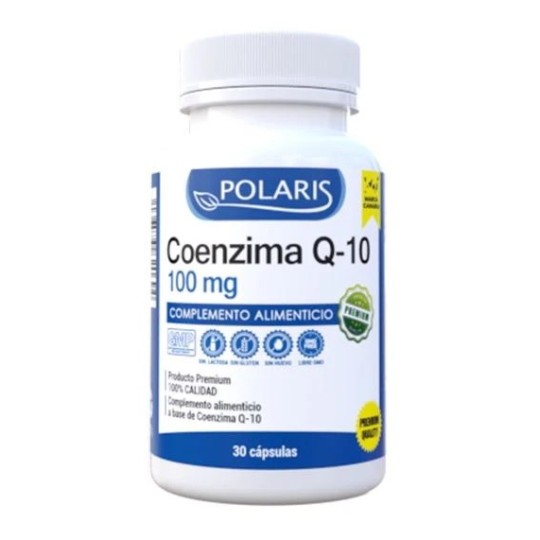 COENZIMA Q-10 100 MG POLARIS 30 CÁPSULAS