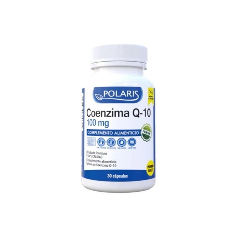 COENZIMA Q-10 100 MG POLARIS 30 CÁPSULAS