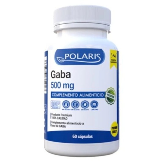 GABA 500 MG POLARIS 60 CÁPSULAS