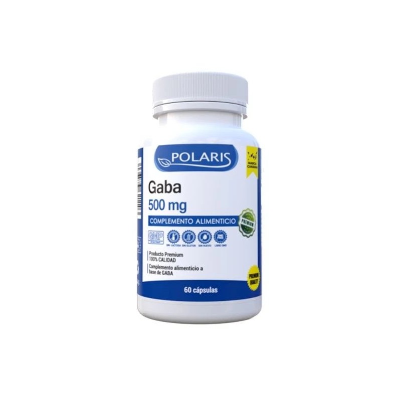 GABA 500 MG POLARIS 60 CÁPSULAS