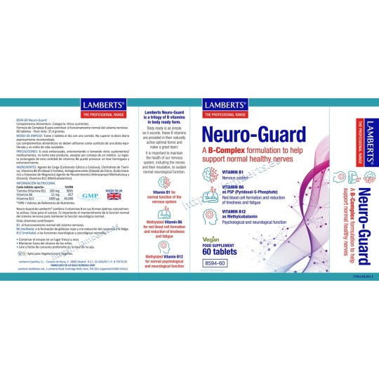 NEURO-GUARD LAMBERTS 60 TABLETS