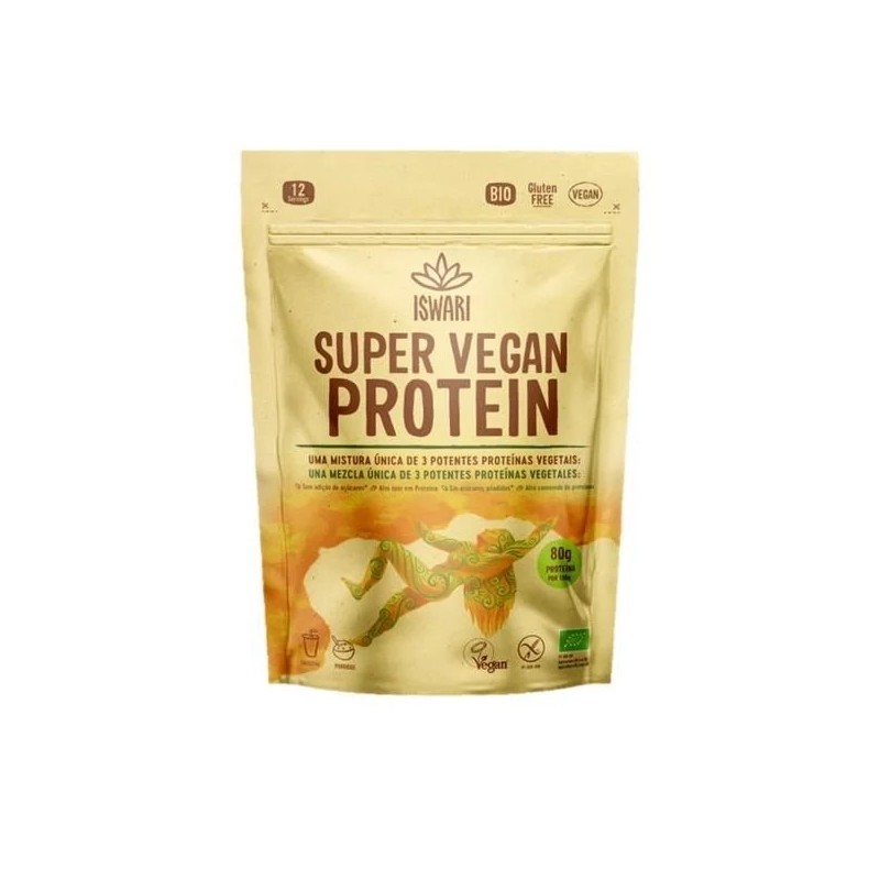SUPER VEGAN PROTEIN ISWARI BIO 250 G