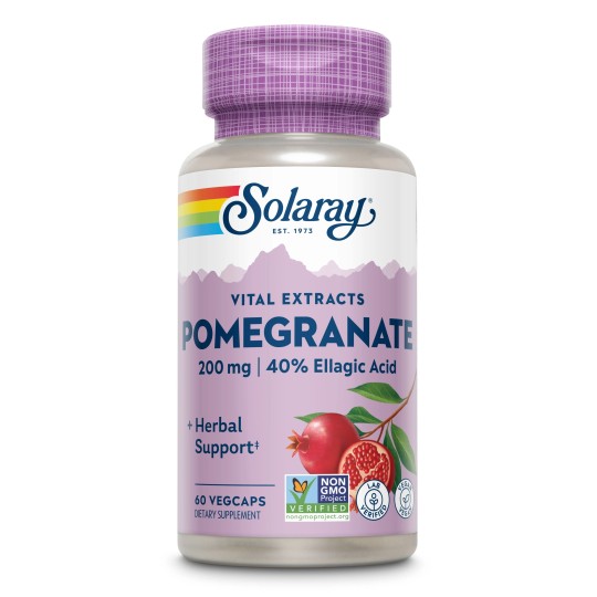 POMEGRANATE (GRANADA) EXTRACTO 200 MG SOLARAY 60 VEGCAPS