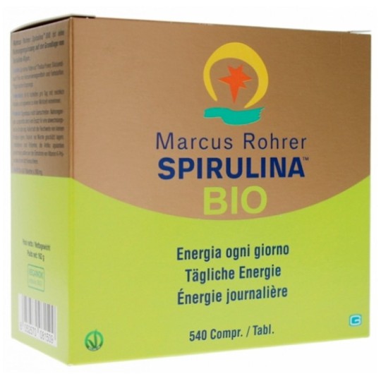 SPIRULINA BIO MARCUS ROHRER 540 COMP./TABL.