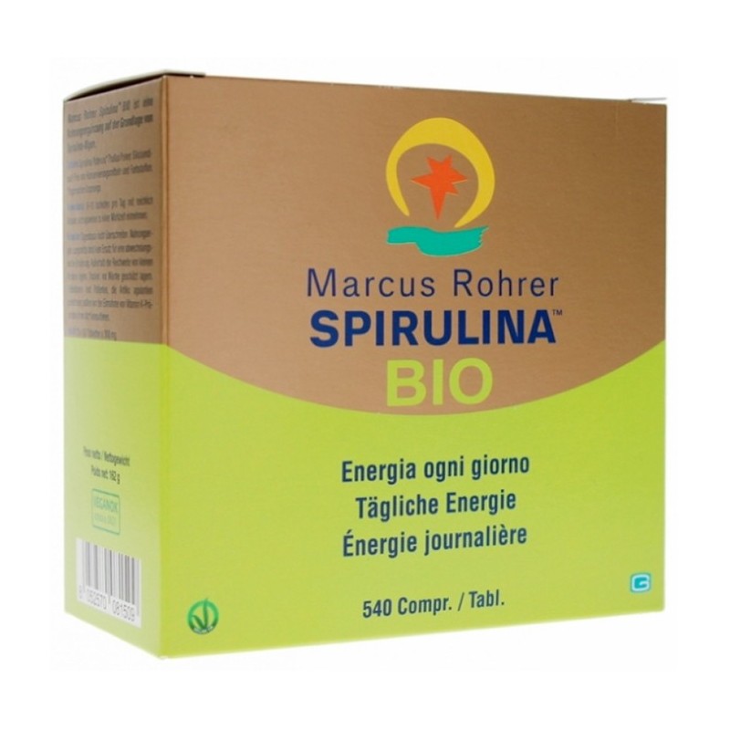 SPIRULINA BIO MARCUS ROHRER 540 COMP./TABL.