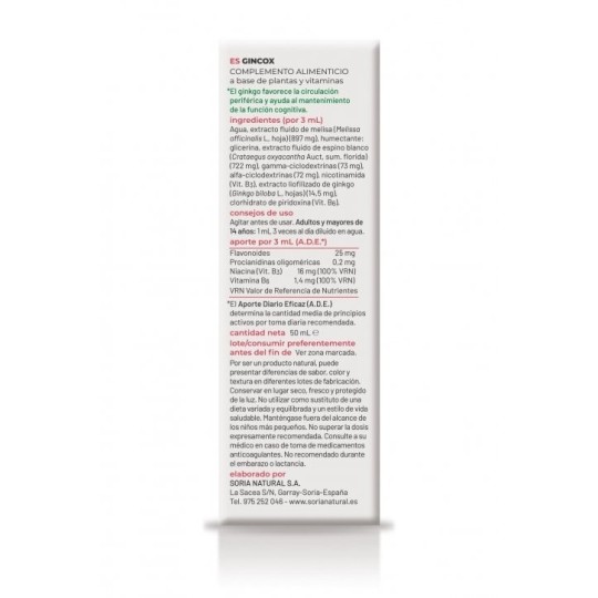 Gincox Composor 41 Soria Natural