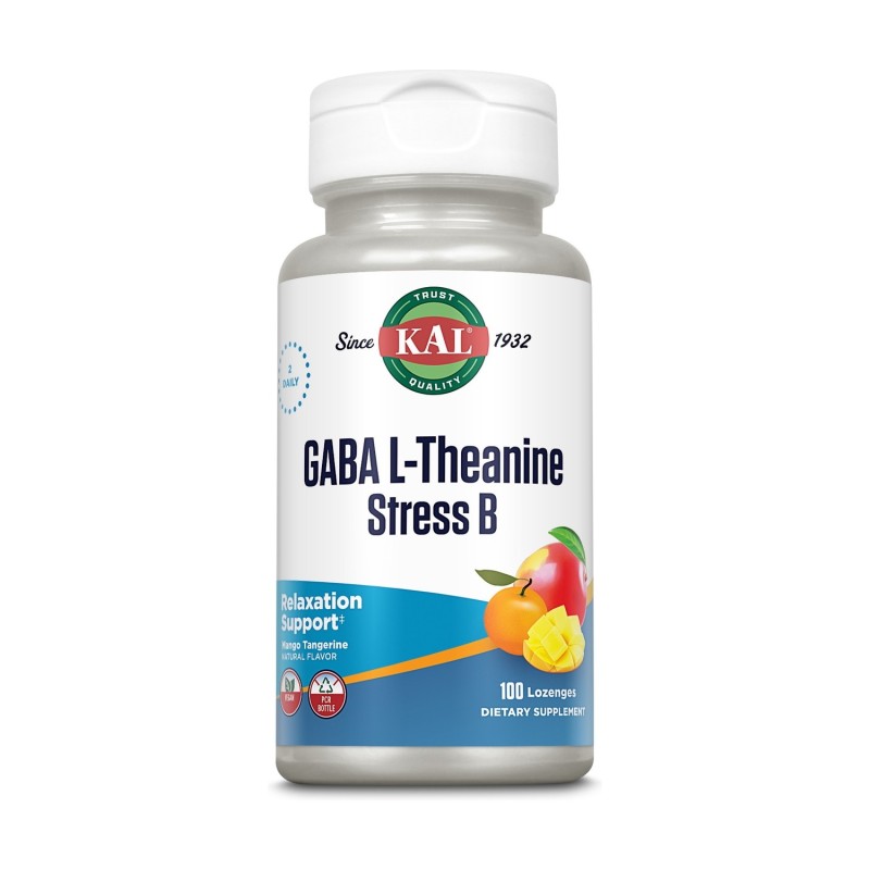 GABA L-THEANINE STRESS B KAL 100 LOZENGES