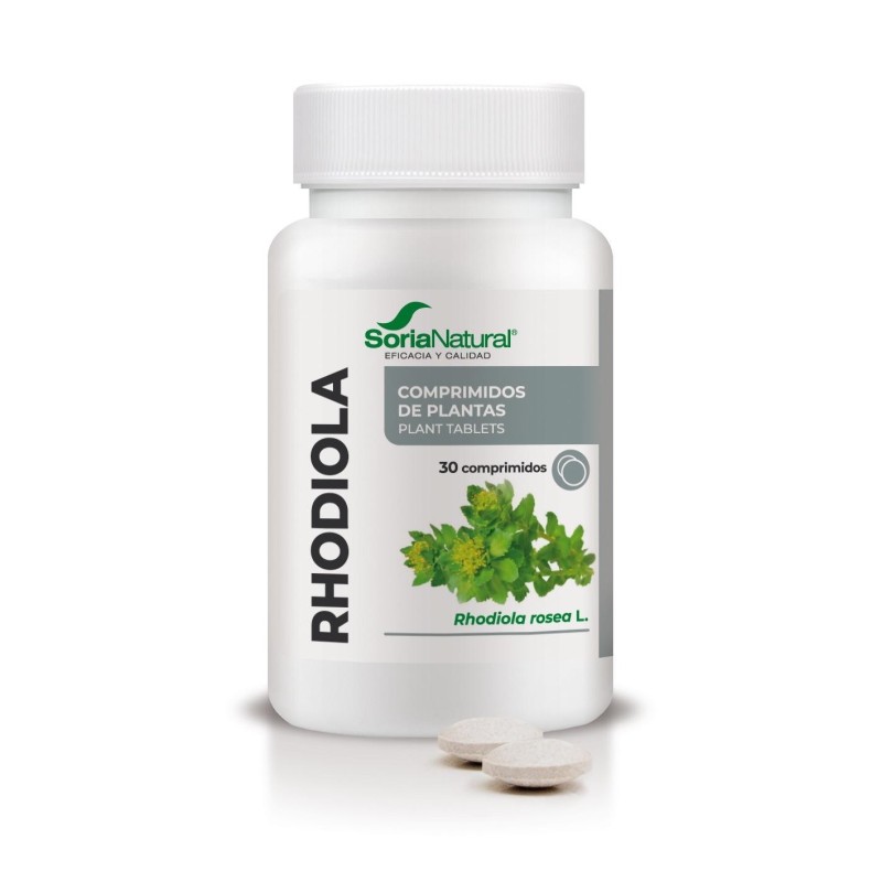 RHODIOLA 500 mg SORIA NATURAL 30 COMPRIMIDOS